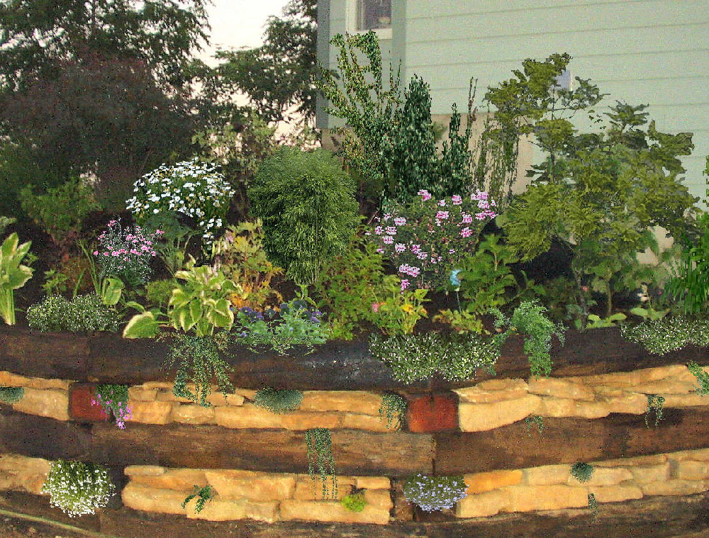 Photo 12 Retaining Wall